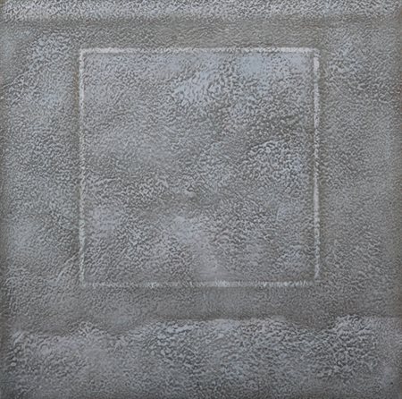 ENZO L’ACQUA Savona 1938 Quadrato, 1986 olio su tavola cm. 30x30, firma,...