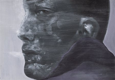 ANGELO BELLOBONO Nettuno (Roma) 1964 Sound, 2000 smalti su tavola cm....