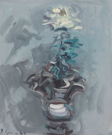 ENZO PREGNO Il Cairo (Egitto) 1898 - Firenze 1972 Fiori nel vaso etrusco,...