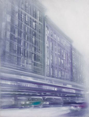 ALBERTO MARTINI Milano 1973 Studio melodico, 2004 olio su tela cm. 40x30,...