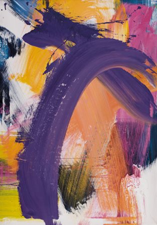 PITTI Rovato (BS) 12/04/1951 Circoscrizione stellare, 1995 vinilico su tela...