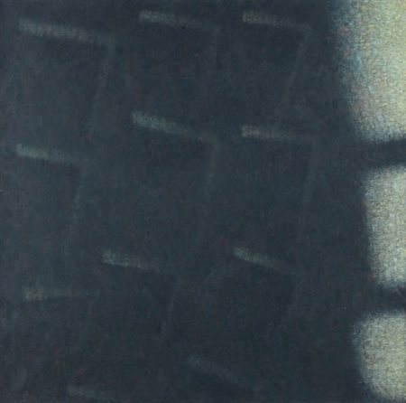 DANIELE NICASTRO Torino 1952 Senza titolo, 1986 olio su tela cm. 101x100,...