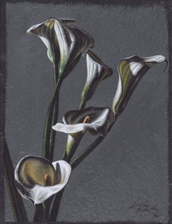 LUIGI PELLANDA Bassano del Grappa (VI) 1964 Tra il mazzo di calle, 1998 olio...