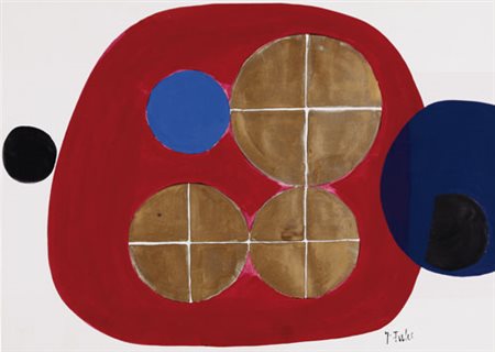 YASUO FUKE Kagawa (Giappone) 1929 Senza titolo, 1970 tecnica mista su carta...