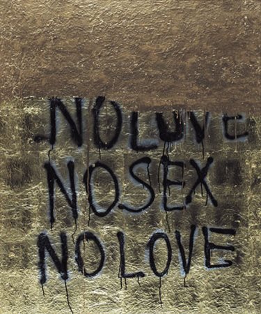 MAX CERTI Martigny (Svizzera) 15/07/1977 No love No sex No love, 2010 foglia...