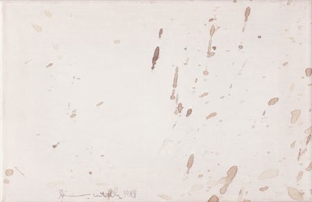 HERMANN NITSCH Vienna 1938 Senza titolo, 1988 relitto di performance (tecnica...