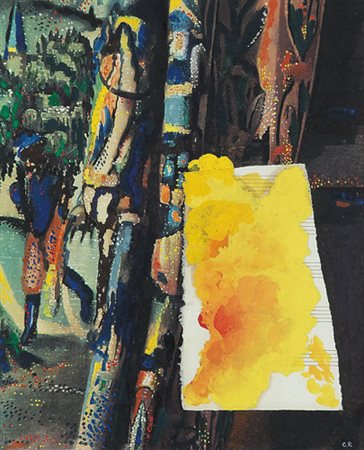 CLAUDIO PARMIGGIANI Luzzara (Re) 01/03/1943 Senza titolo, (1975) tecnica...