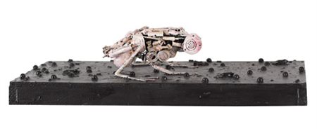 LUCA MANNINO Palermo 1980 Strana, 2010 assemblaggio di metalli e tecnica...