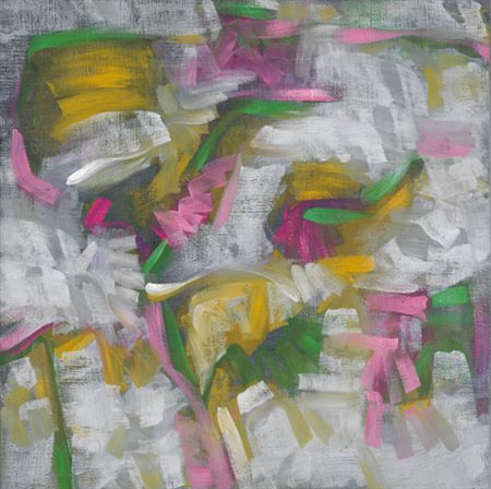 CLAUDIO VERNA Guardiagrele (Ch) 24/09/1937 Quadrato, 1990 olio su tela cm....