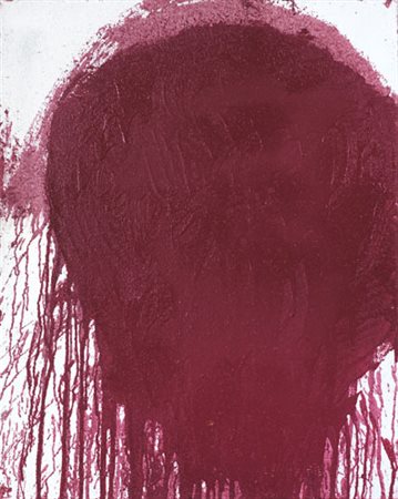 HERMANN NITSCH Vienna 1938 K-Gertraud, 2007 tecnica mista su tela cm. 100x80,...