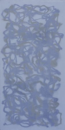 GIULIO TURCATO Mantova 16/03/1912 - Roma 22/01/1995 Cangiante reticolato,...