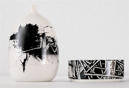 EMILIO SCANAVINO Genova 28/02/1922 - Milano 29/11/1986 Senza titolo vaso in...