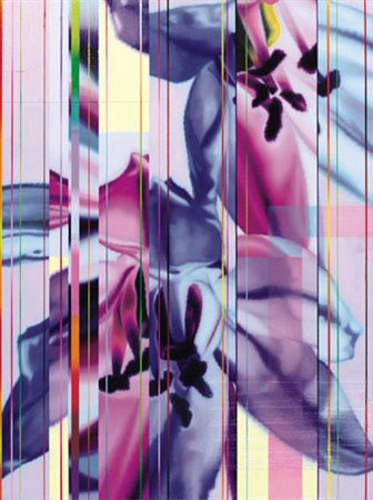 DANY VESCOVI Milano 1969 Senza titolo, 2007 olio su tela di lino cm. 80x60,...