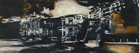 TOMMASO OTTIERI 1971 DonnAnna, 2008 pastelli ad olio su carta cm. 16x42,...