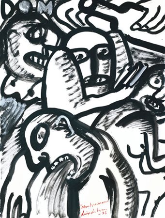 BENGT LINDSTROM Stoccolma 1925 - Njurunda 30/01/2008 La Tyrannie des hommes,...