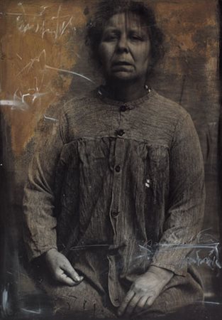 GIOVANNI SESIA Magenta (MI) 03/08/1955 donna pazza, 1999 tecnica mista su...