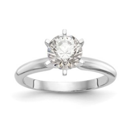 ANELLO IN ORO 2,13 GR CON DIAMANTE LAB GROWN - 445 18k LG