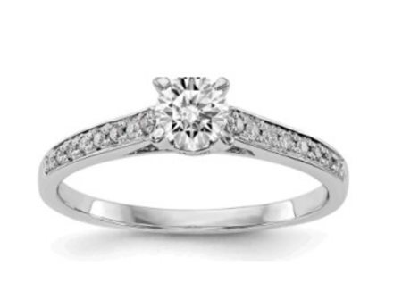 ANELLO IN ORO CON DIAMANTI 2,85 GR LAB GROWN - 408 18K LG