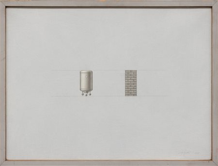 TINO STEFANONI Elenco di cose, 1979
