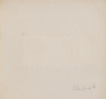 GUNTHER UECKER Nagel feld, 1966