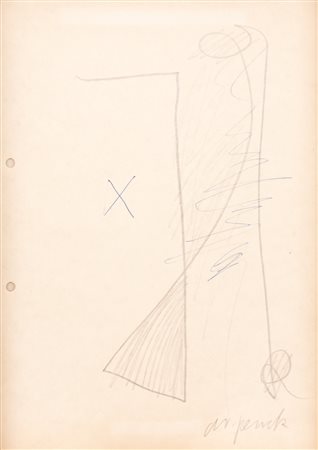 A.R. PENCK Skizze