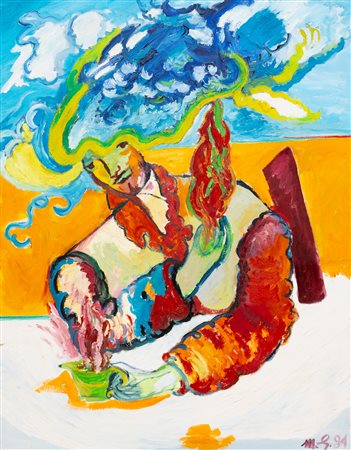 MIMMO GERMANA' La donna dei fuochi, 1984