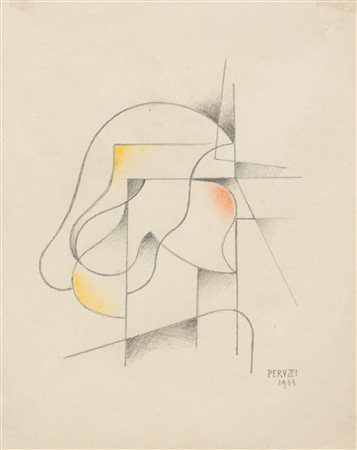 OSVALDO PERUZZI Senza titolo, 1933