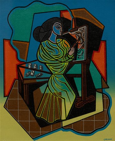 PIPPO ORIANI La pittrice