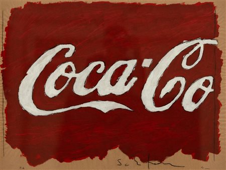 MARIO SCHIFANO Coca cola