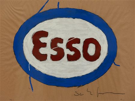MARIO SCHIFANO Esso