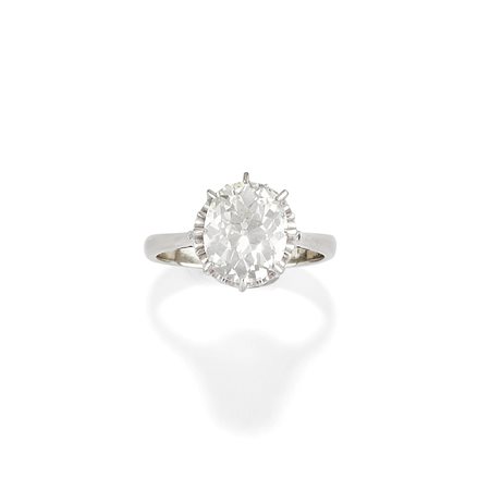 Anello con diamante