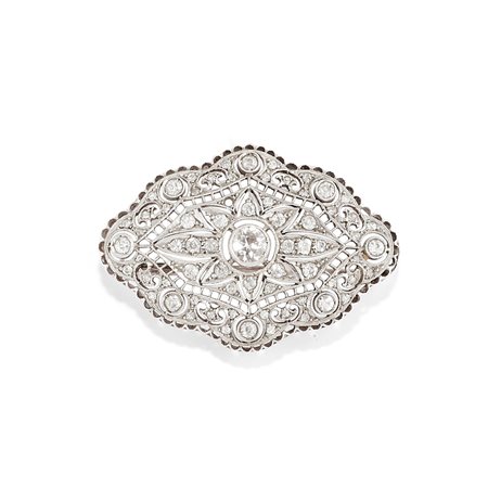 Spilla con diamanti