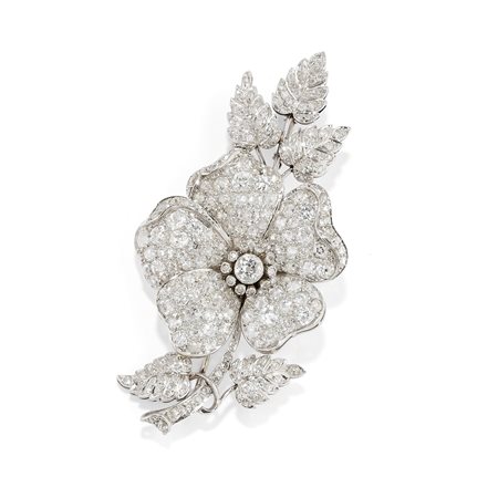 Spilla con diamanti