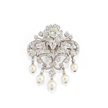 Spilla con perle