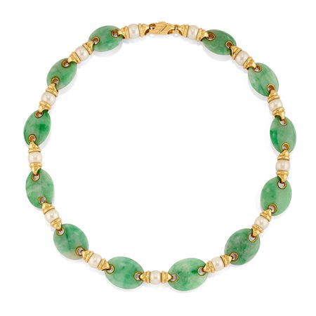 Collana con giada