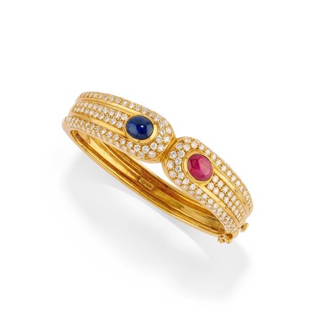 Bracciale con pietre di colore