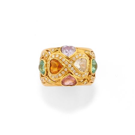 Anello con cuori