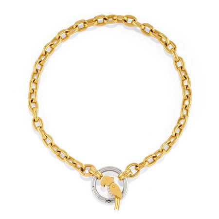 Pomellato - Collana con pappagallo