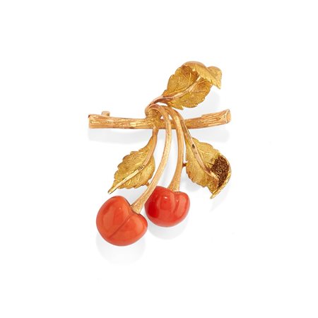 Buccellati - Spilla con ciliegie