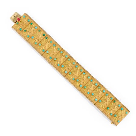 Cazzaniga - Bracciale con turchesi