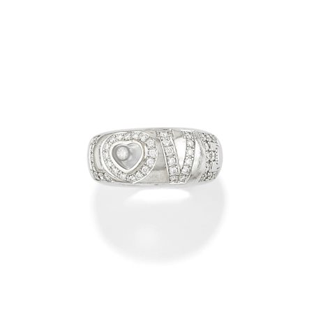 Chopard - Anello collezione Happy Diamonds Love