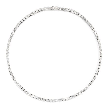 Collana con diamanti