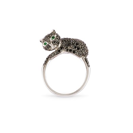 Anello con gatto