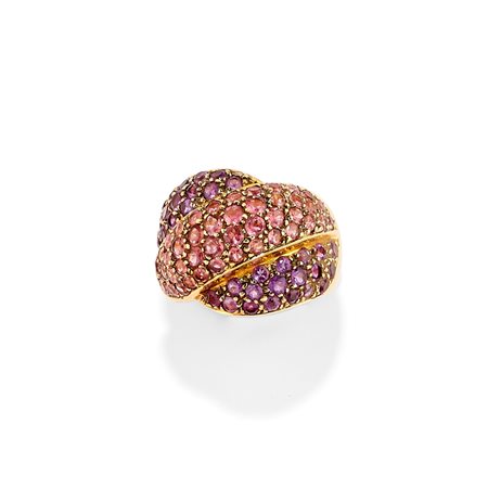 Anello con quarzi