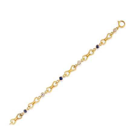 Bracciale con zaffiri