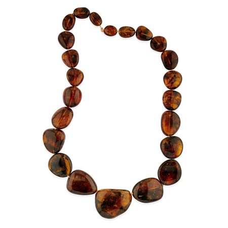 Collana in ambra