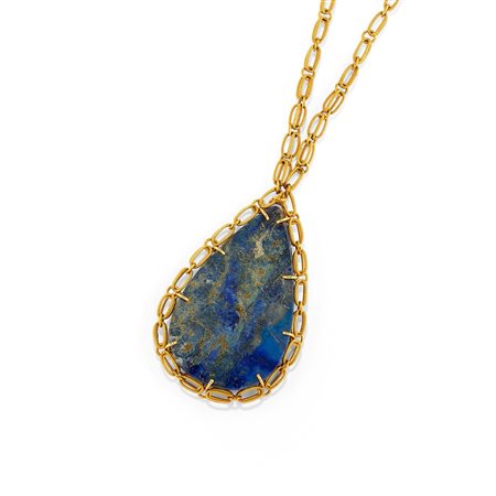 Collana con lapislazzuli