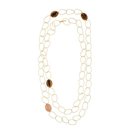 Collana con occhio di tigre