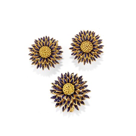 Demi parure floreale