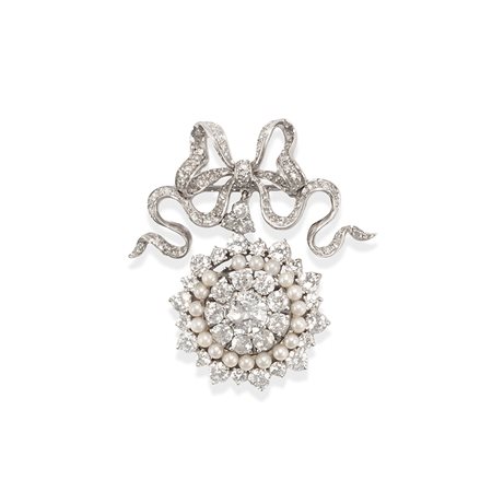 Spilla con diamanti